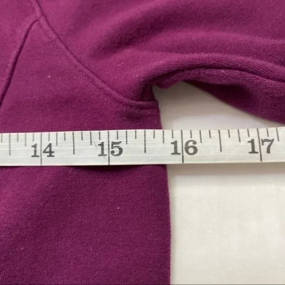 Athleta‎ Sentry Drawstring Hoodie in Maroon Women Size XXS - Picture 6 of 11